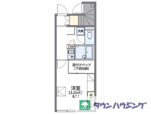 レオパレス代田橋の物件間取画像